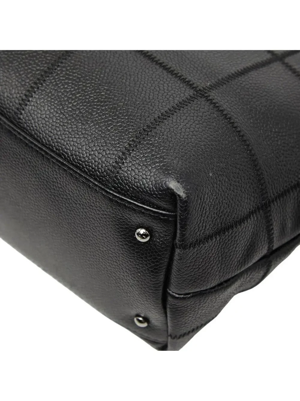Chanel Square Stitch Tote Caviar Medium #245556C14B